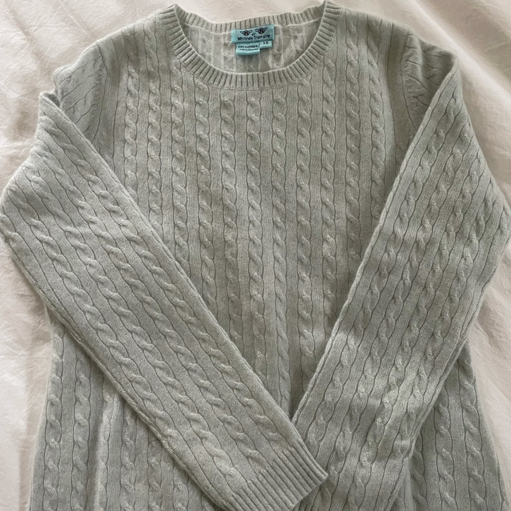 Whitney Tremaine cashmere sweater x small NWOT